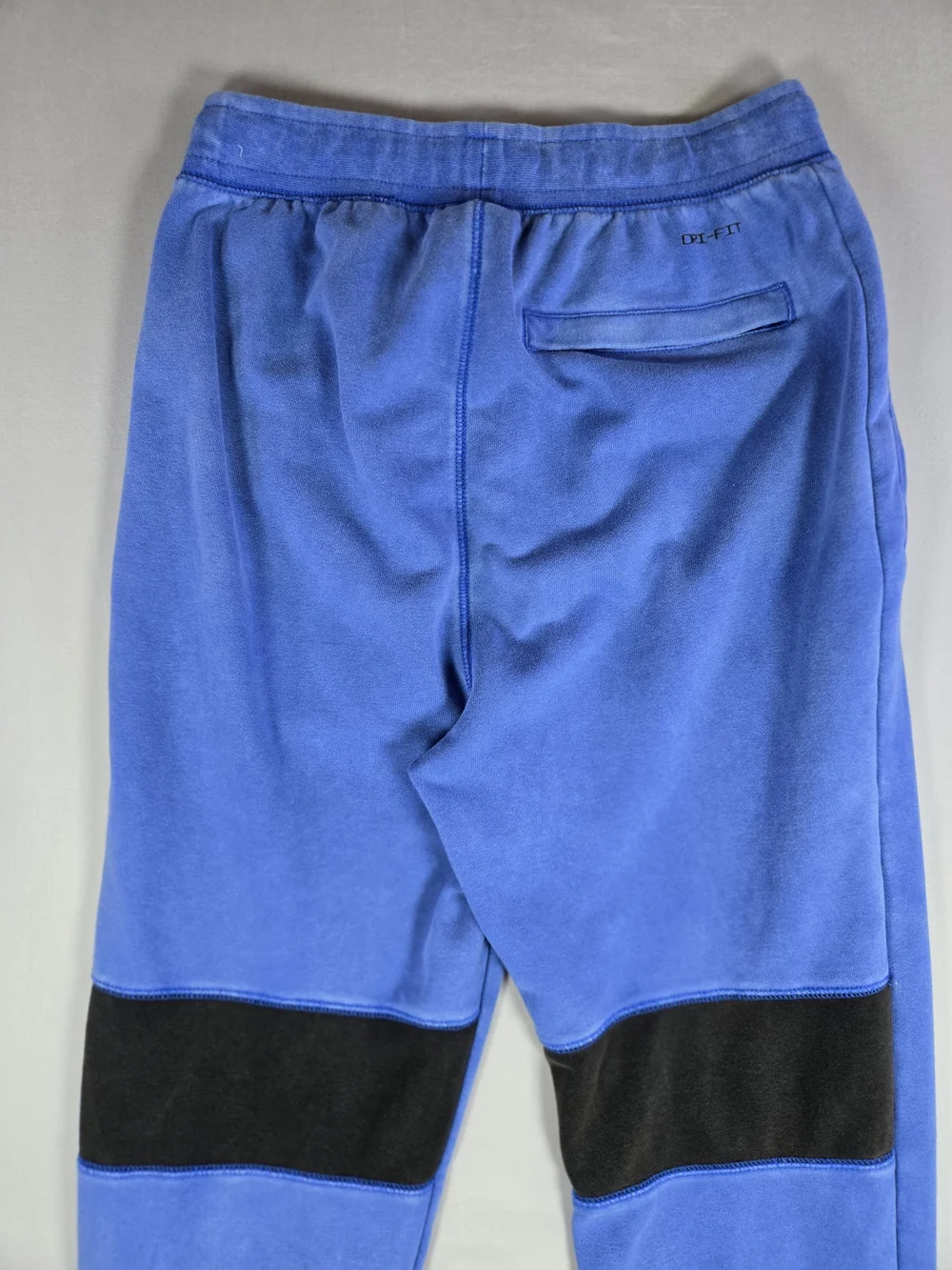 Nike Air Jordan MJ Jumpman Blue Acid Wash Fleece Jogger Pants Men Small 2021 Y2K